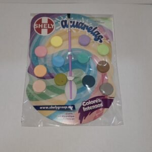 Acuarela colores pastel c/12