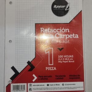 Para carpeta t/carta 0,5, 0.7, raya, blanco