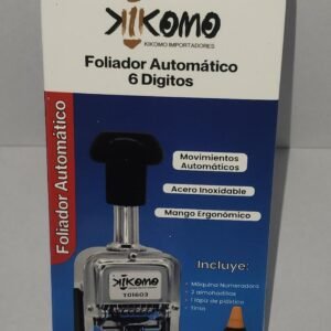 Foliador automático 8 dígitos